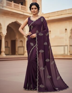 Soft Pure Fandy Sattin Saree