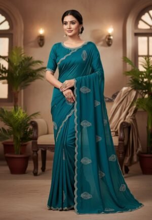 Soft Pure Fandy Sattin Saree
